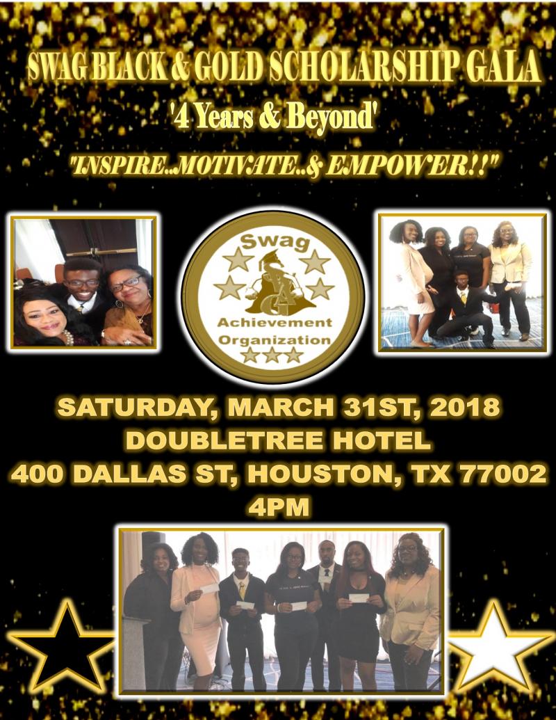 Swag Black & Gold flyer 2018